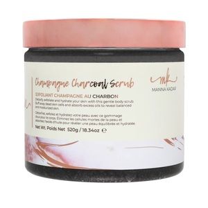 Manna KadarChampagne Charcoal Body Scrub